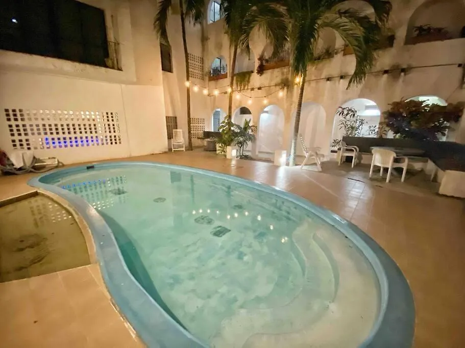 Boho Chic 1Bd Apt In Downtown, 4Pax Cancún Appartamento