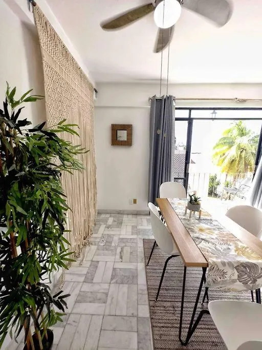 Boho Chic 1Bd Apt In Downtown, 4Pax Cancún
